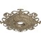 Ekena Millwork Orleans Medallion (Canopies up to 8 1/4"), 38 3/8"OD x 6 5/8"ID x 2 7/8"P, Gobi Desert Crackle CM38OLGDC - alternate 2